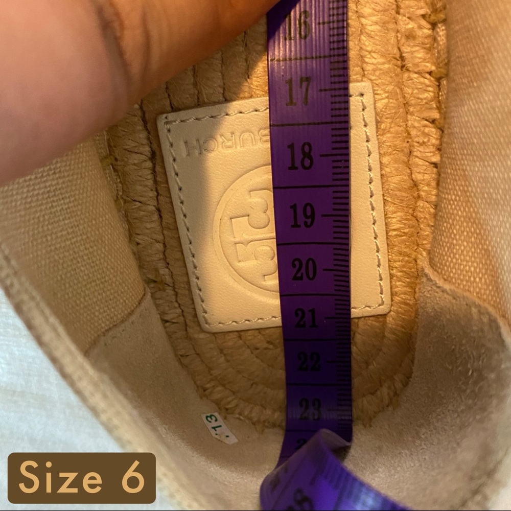 *1 LEFT* Tory Burch Weston Espadrilles - Picture 7 of 7